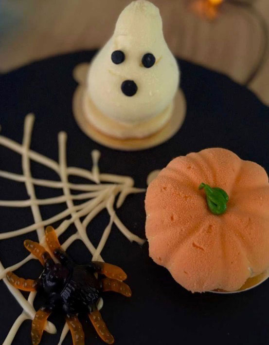 Halloweensky koláčik DUCH alebo TEKVICA