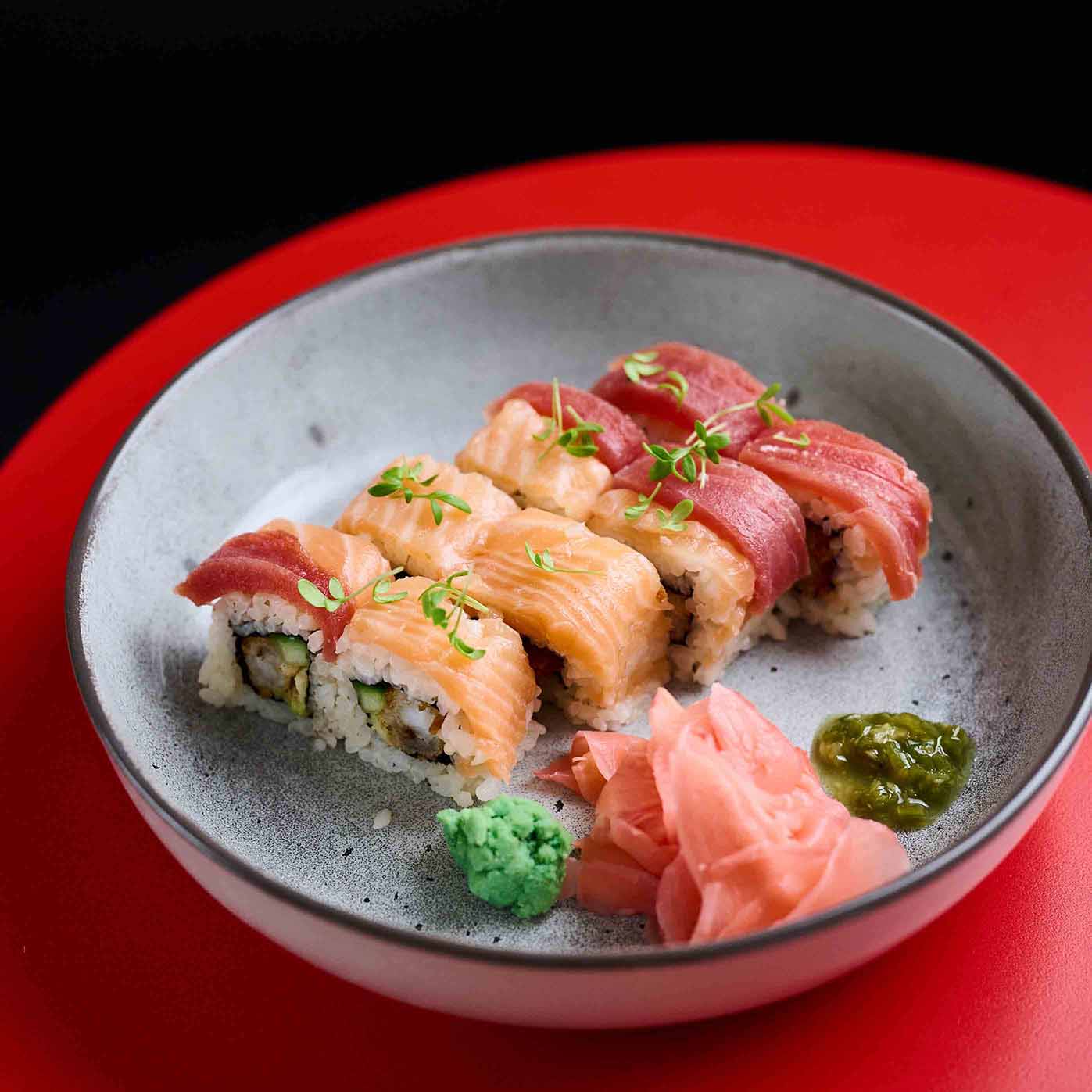 Rainbow roll